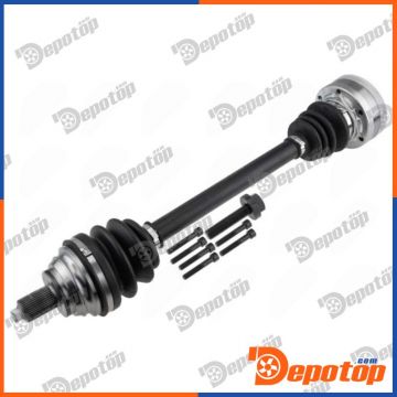Demi-Arbre de Transmission MTM gauche pour AUDI | NPW-AU-104, 1K0407451MX